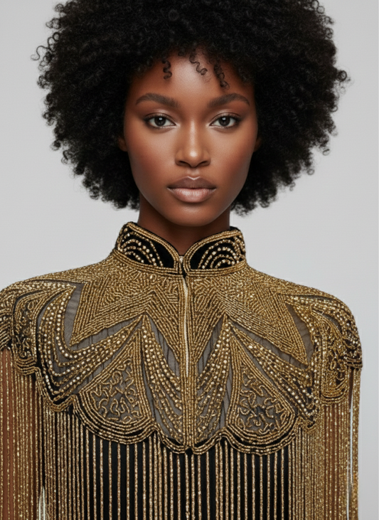 Golden Reverie Cape