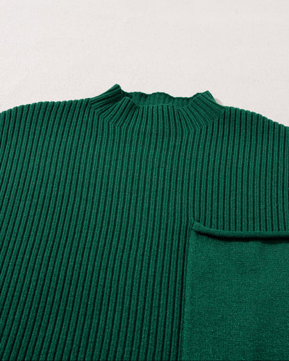 Ayla Short Sleeve Sweater - Forrest