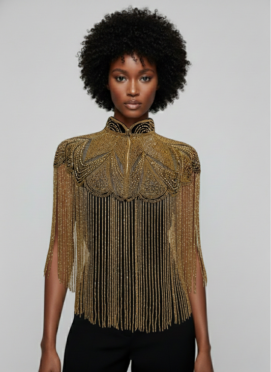 Golden Reverie Cape