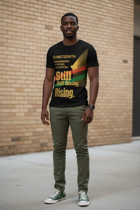 Still Rising – Juneteenth Men's Graphic Tee